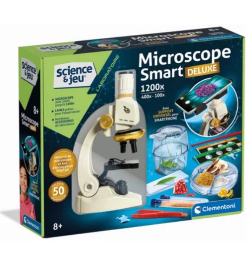 CLEMENTONI - Microscope Smart Deluxe