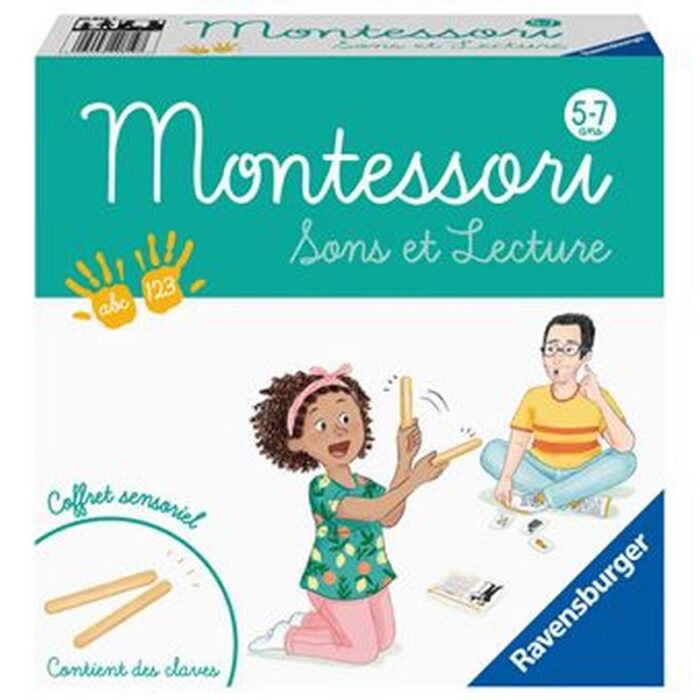 Montessori Coffret Sensoriel - Sons et Lecture