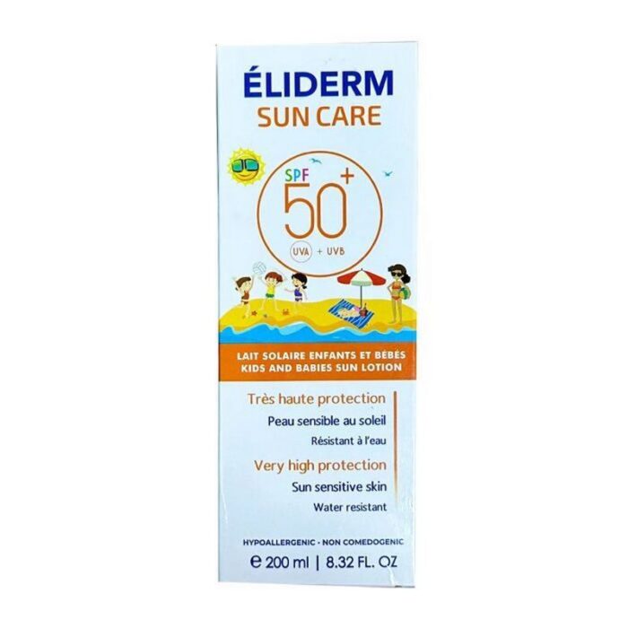 Éliderm Lait Solaire SPF50+ Enfants et Bébés 200ml