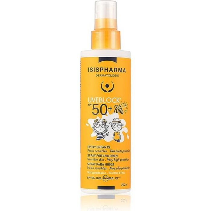 ISISPHARMA Dermatologie Spray UVEblock SPF50 Kids 200ml