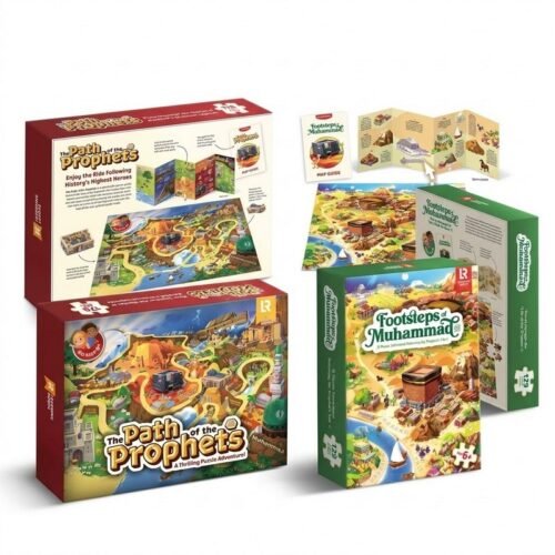 Duo de puzzles éducatifs sur la Sira et l'histoire des Prophètes - Okiddos